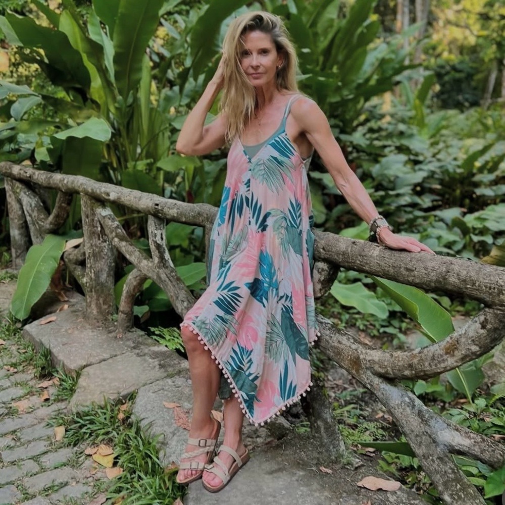 Japna Tropical Dress / Beach Cover-Up